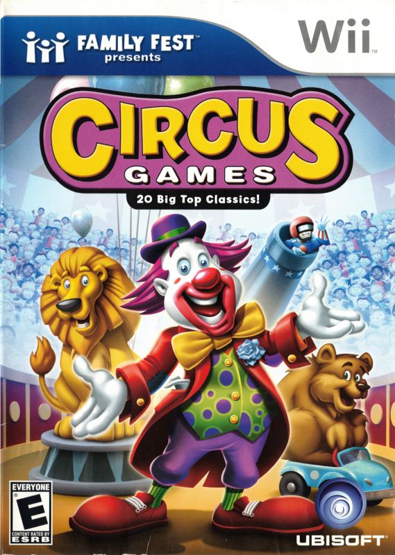 Circus box art for Wii